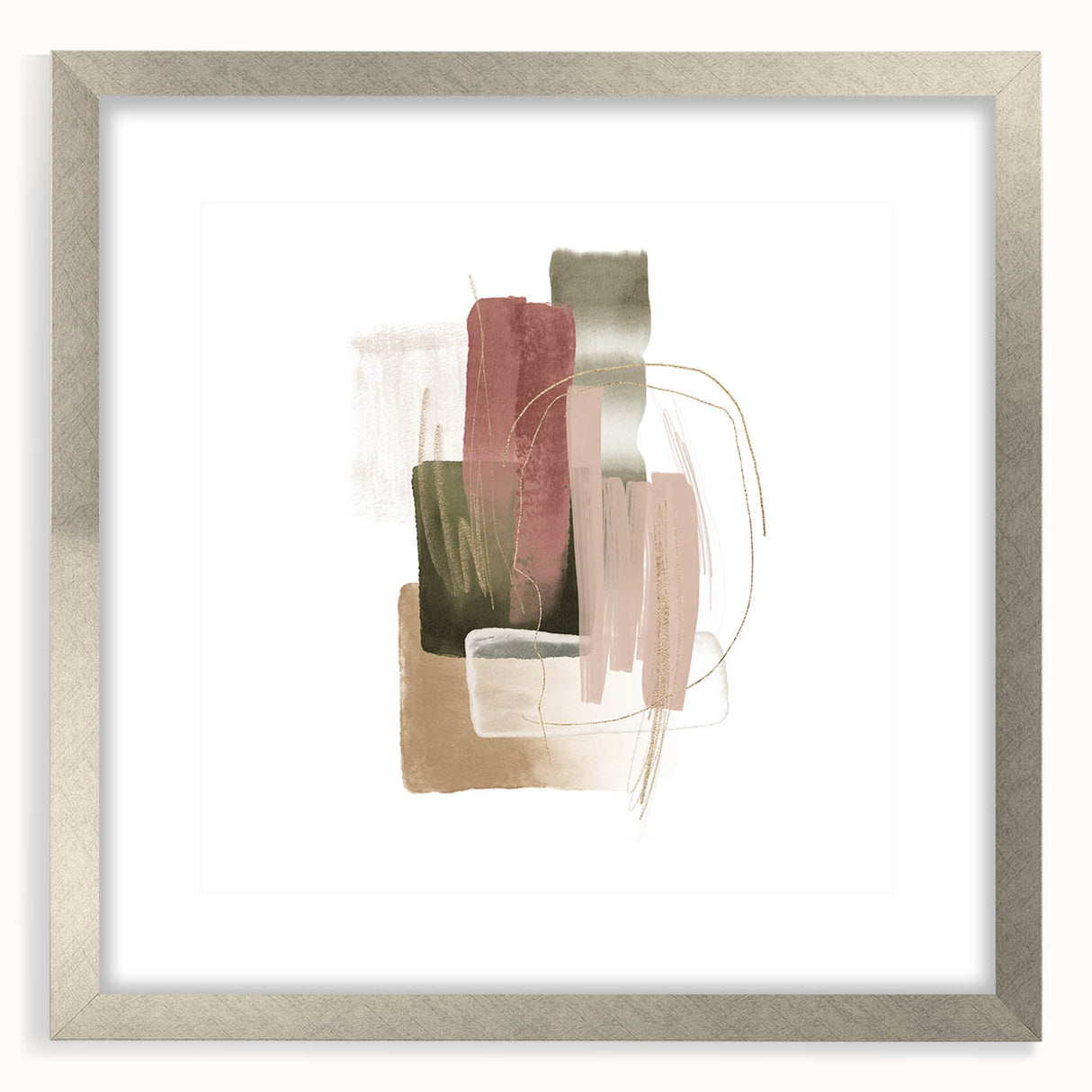 Modern Geometric Wall Decor – Minimalist Abstract Canvas Prints
