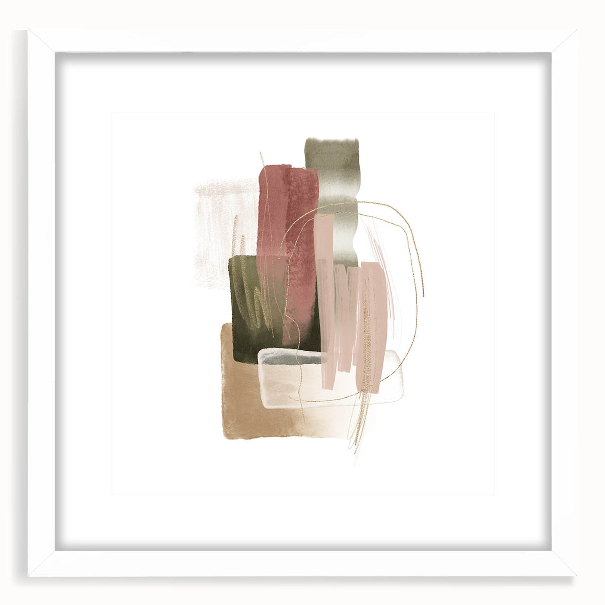 Modern Geometric Wall Decor – Minimalist Abstract Canvas Prints