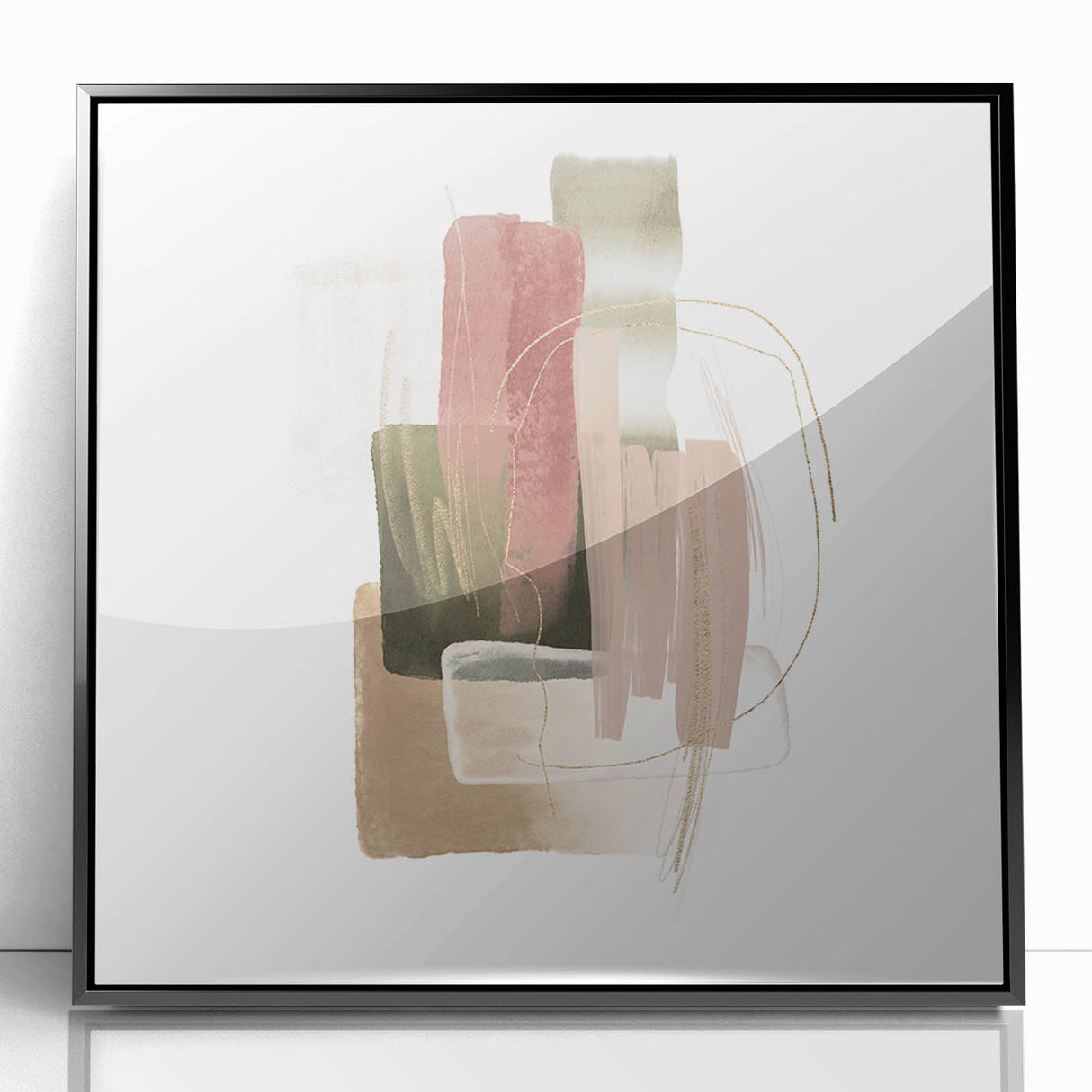 Modern Geometric Wall Decor – Minimalist Abstract Canvas Prints