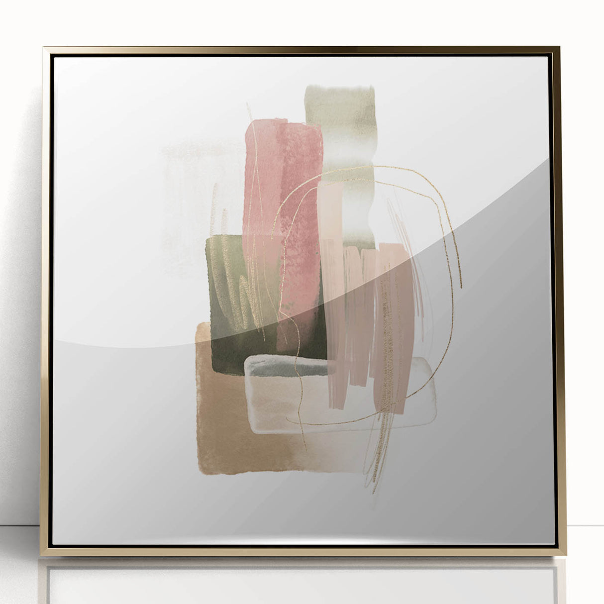 Modern Geometric Wall Decor – Minimalist Abstract Canvas Prints