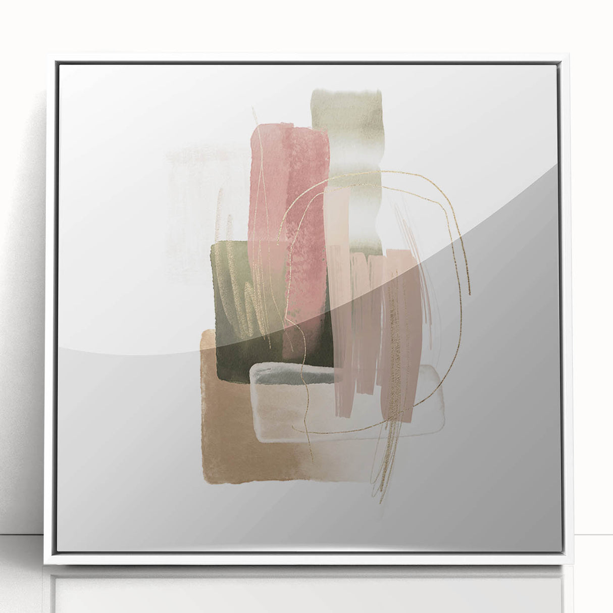 Modern Geometric Wall Decor – Minimalist Abstract Canvas Prints