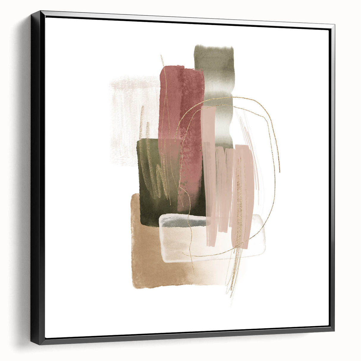 Modern Geometric Wall Decor – Minimalist Abstract Canvas Prints