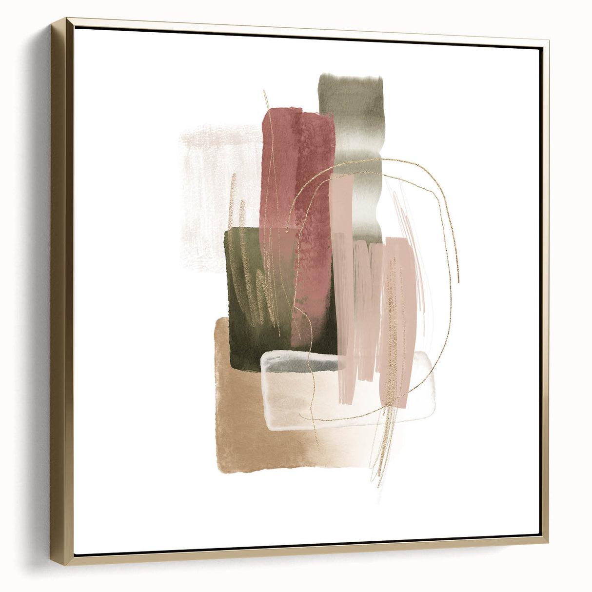 Modern Geometric Wall Decor – Minimalist Abstract Canvas Prints