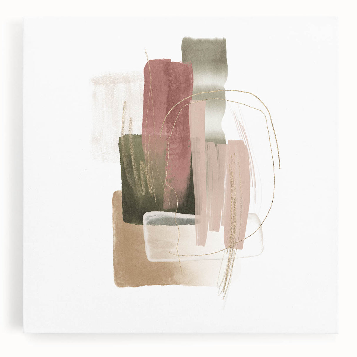 Modern Geometric Wall Decor – Minimalist Abstract Canvas Prints