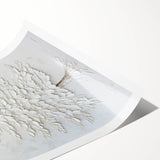 Minimalist White Tree – Textured Botanical & Nature Art Prints