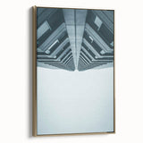 Metropolitan Photography Art – Futuristic Skyscraper Perspective