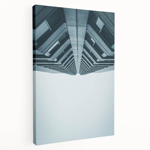 Metropolitan Photography Art – Futuristic Skyscraper Perspective