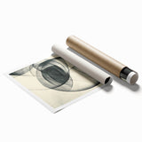 Modern Bold Abstract Wall Art – High-Contrast Monochrome Motion