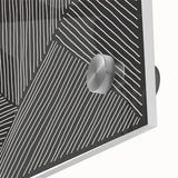 Earthen Harmony Abstracts - Minimalist Black & White Abstract Wall Art