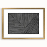 Earthen Harmony Abstracts - Minimalist Black & White Abstract Wall Art
