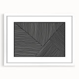 Earthen Harmony Abstracts - Minimalist Black & White Abstract Wall Art