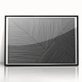 Earthen Harmony Abstracts - Minimalist Black & White Abstract Wall Art