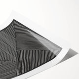 Earthen Harmony Abstracts - Minimalist Black & White Abstract Wall Art