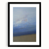 Modern Art Prints – Soft Blue & White Abstract Canvas Wall Art