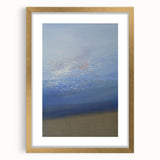 Modern Art Prints – Soft Blue & White Abstract Canvas Wall Art