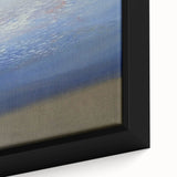 Modern Art Prints – Soft Blue & White Abstract Canvas Wall Art