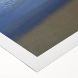 Modern Art Prints – Soft Blue & White Abstract Canvas Wall Art