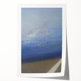 Modern Art Prints – Soft Blue & White Abstract Canvas Wall Art