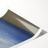 Modern Art Prints – Soft Blue & White Abstract Canvas Wall Art