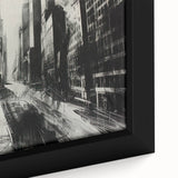 Urban Scenery Wall Art – Modern Cityscape Architecture Print