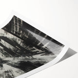 Urban Scenery Wall Art – Modern Cityscape Architecture Print