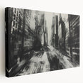 Urban Scenery Wall Art – Modern Cityscape Architecture Print