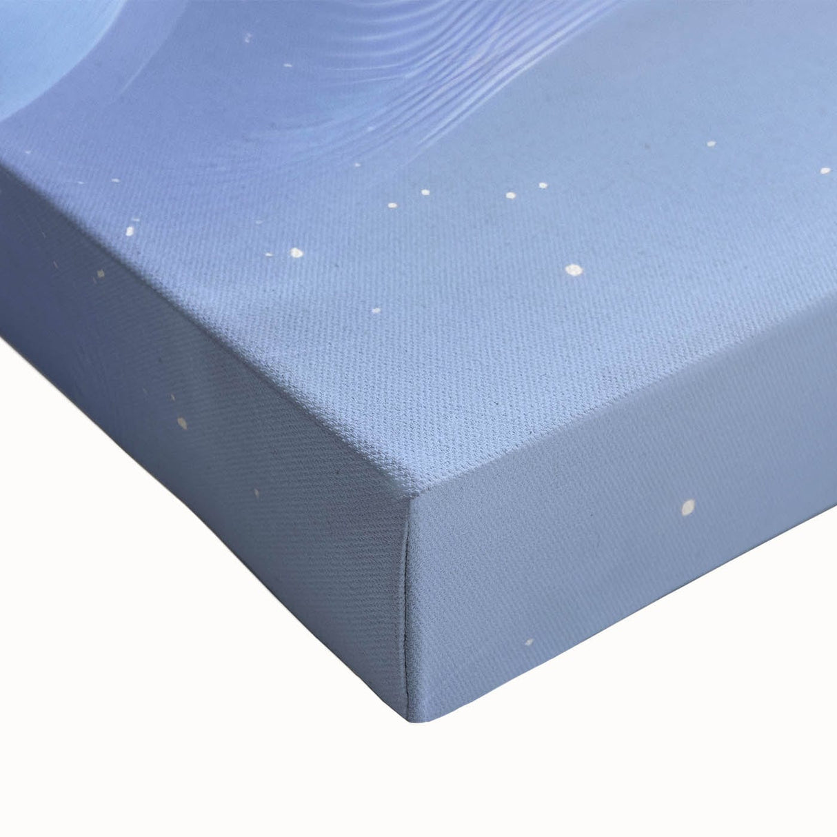 Modern Fluid Art Prints – Celestial Blue, Lilac & Peach Wall Decor