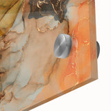 Premium Abstract Canvas Prints – Gold, Blue & Burnt Orange Art