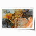 Premium Abstract Canvas Prints – Gold, Blue & Burnt Orange Art