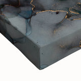 Premium Abstract Canvas Prints – Gold, Blue & Burnt Orange Art