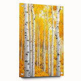 Golden Birch Forest – Autumn Landscape & Nature Art Prints