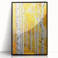 Golden Birch Forest – Autumn Landscape & Nature Art Prints