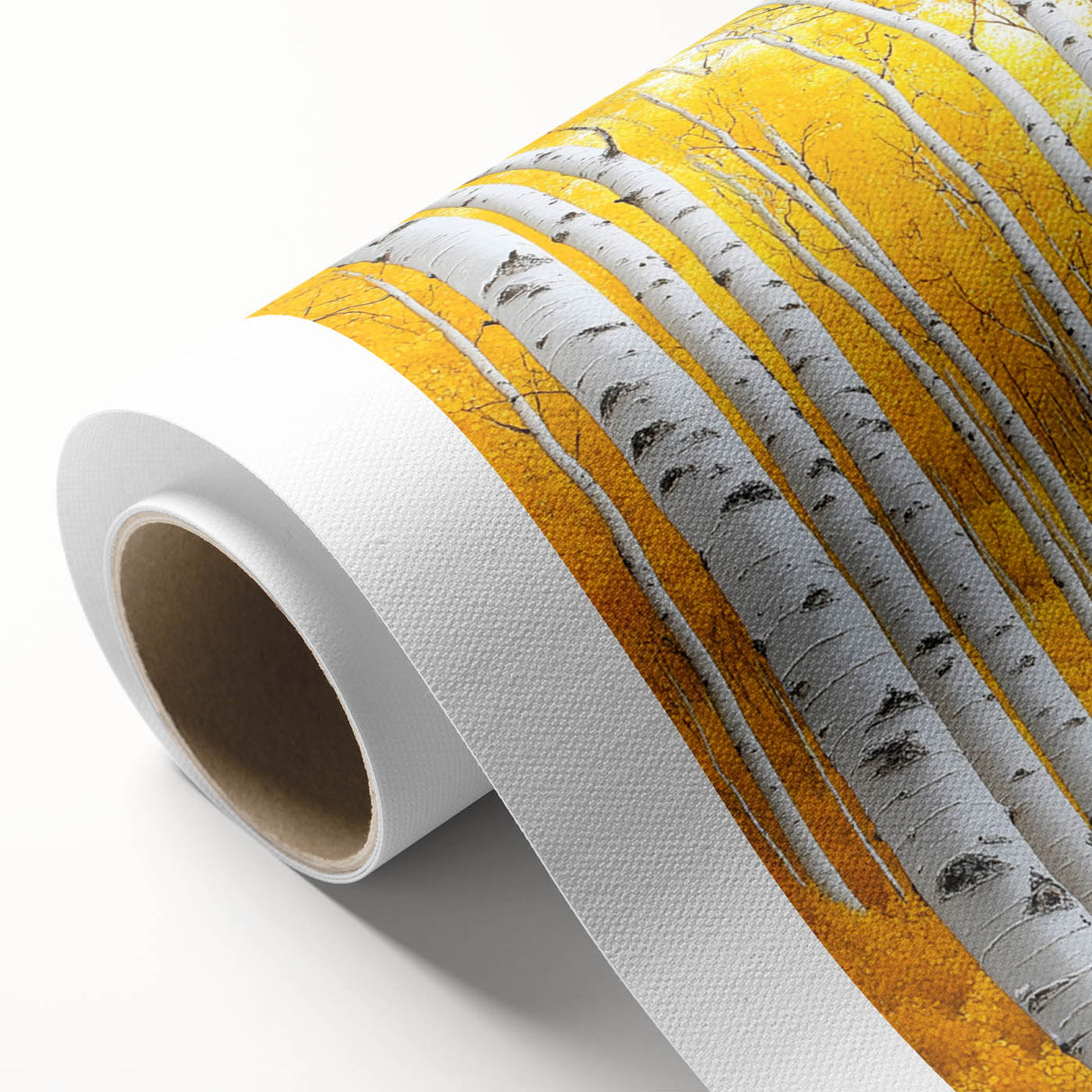 Golden Birch Forest – Autumn Landscape & Nature Art Prints