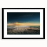 Serene Sunset Wall Art – Tranquil Nature Starry Sky Print