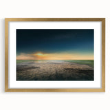 Serene Sunset Wall Art – Tranquil Nature Starry Sky Print