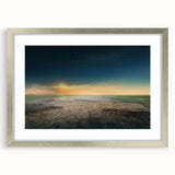 Serene Sunset Wall Art – Tranquil Nature Starry Sky Print