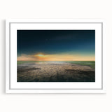 Serene Sunset Wall Art – Tranquil Nature Starry Sky Print