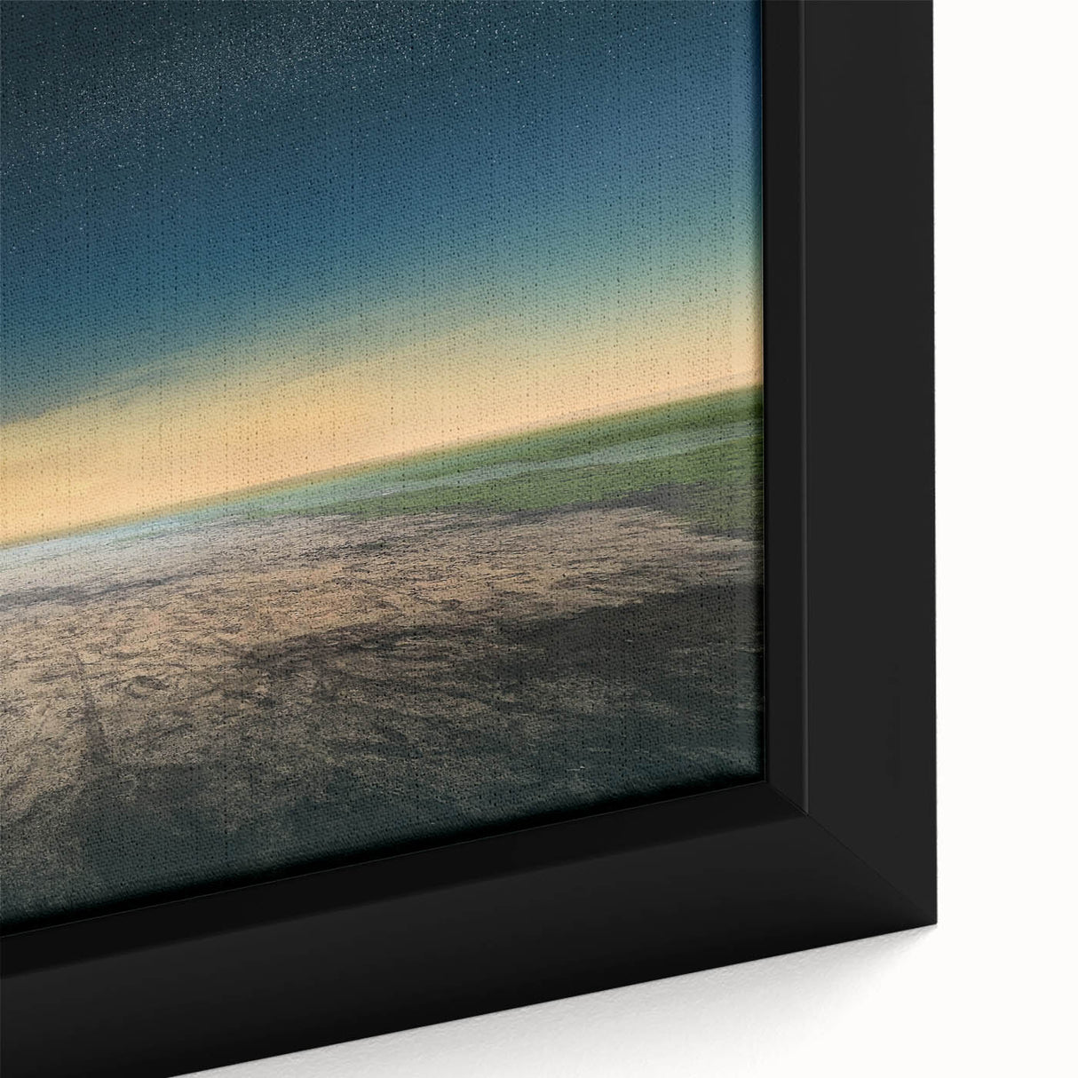 Serene Sunset Wall Art – Tranquil Nature Starry Sky Print