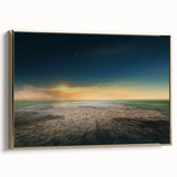 Serene Sunset Wall Art – Tranquil Nature Starry Sky Print