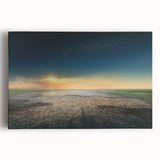 Serene Sunset Wall Art – Tranquil Nature Starry Sky Print