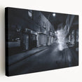 City Skyline Wall Art – Cinematic Moody Night Street Print