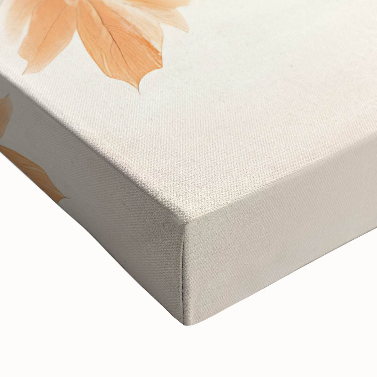 Flowing Autumn Leaves – Fluid Abstract Wall Art in Orange Tones