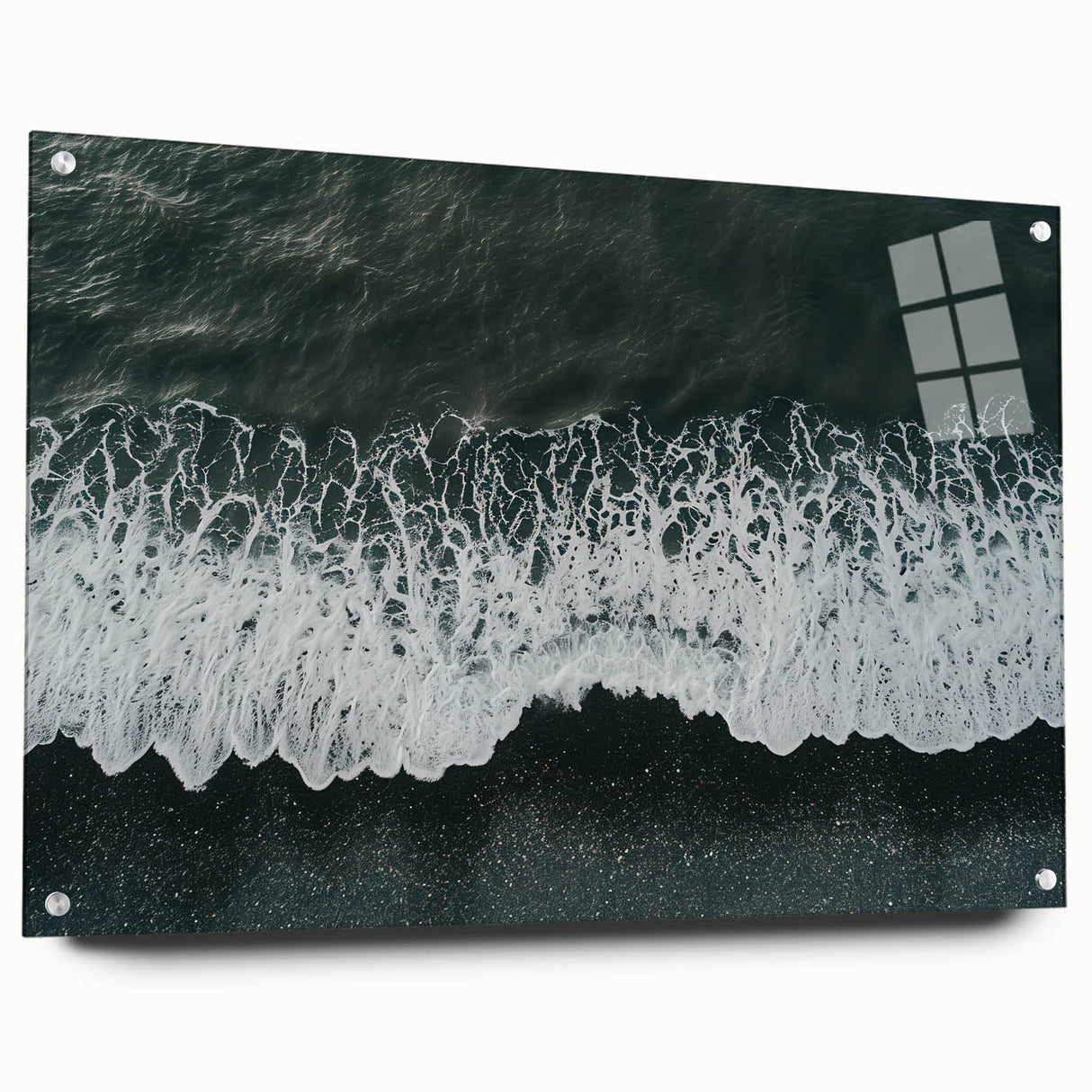 Ocean Waves Aerial View - Fine Art Photography Acrylic Prints