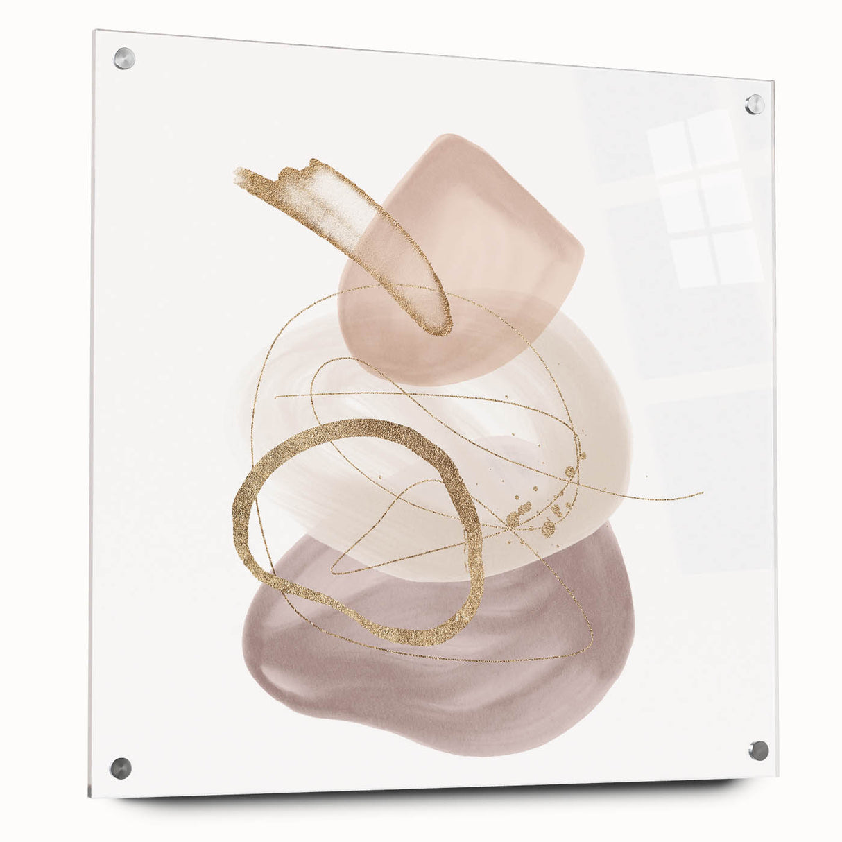 Contemporary Geometric Art for Interiors – Minimalist Abstract Print
