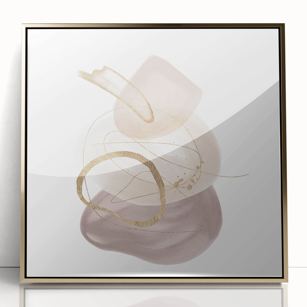 Contemporary Geometric Art for Interiors – Minimalist Abstract Print