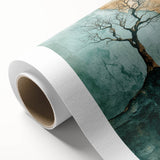 Abstract Cliffside Tree – Nature-Inspired Landscape Art Prints