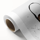 Moody Modern Wall Art – Abstract Canvas in Black, White & Brown