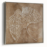 Serene Landscape Wall Art – Tranquil Nature Canvas Print in Beige