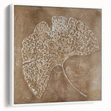 Serene Landscape Wall Art – Tranquil Nature Canvas Print in Beige