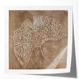 Serene Landscape Wall Art – Tranquil Nature Canvas Print in Beige